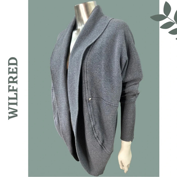 Wilfred (Aritzia) Cocoon Cardigan – Indigo Blue, Women’s Small - Picture 1 of 8